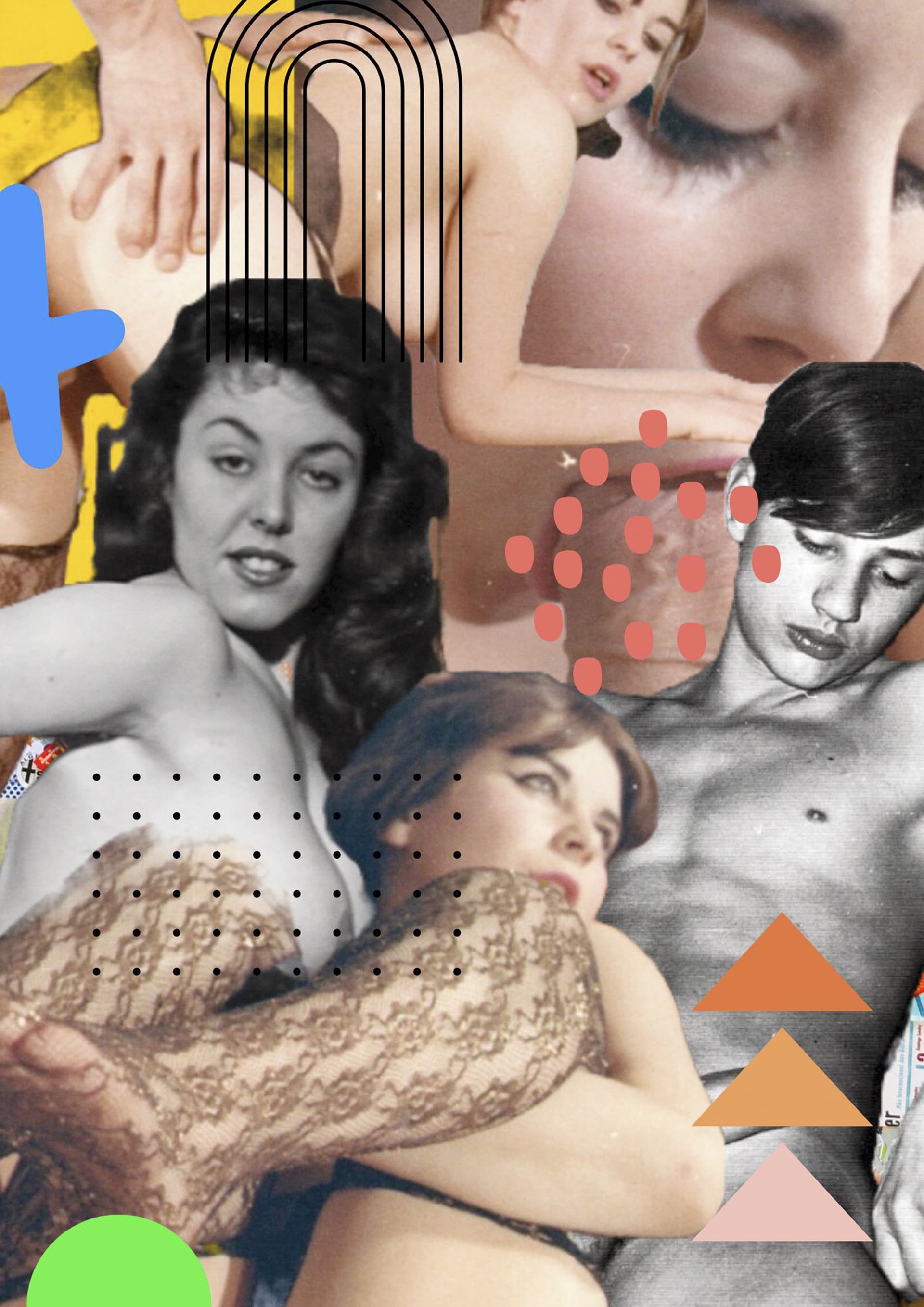 Erotic Punch Collage